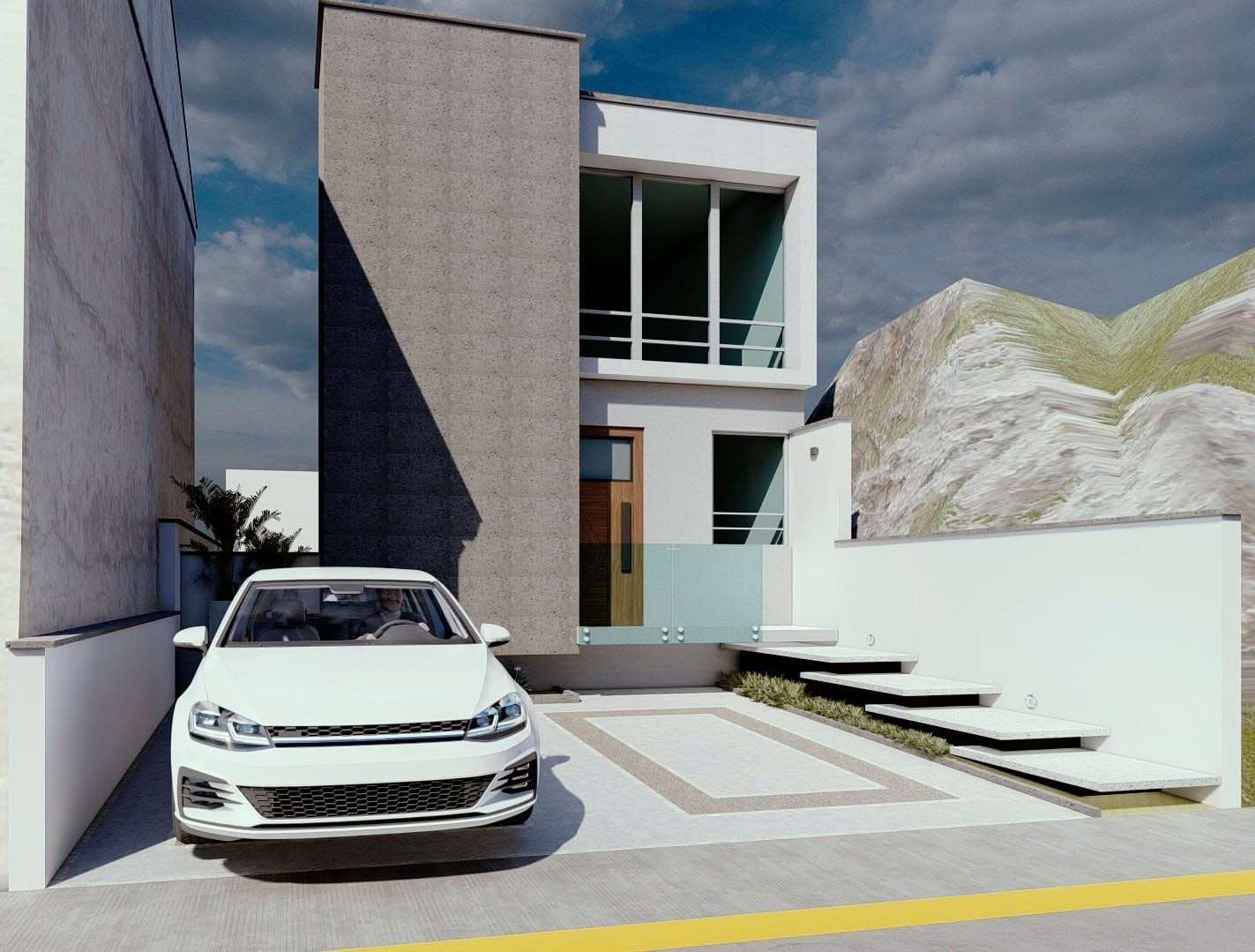 Detalle de carpintería — render de proyecto