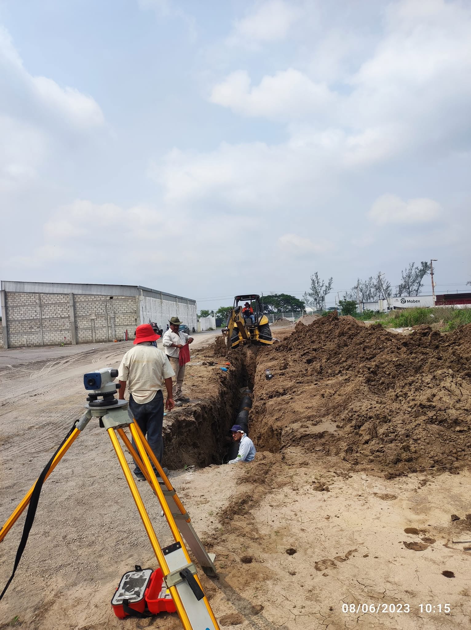 Cuadrilla en obra